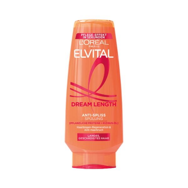 Elvital Dream Length Anti ­Spliss Spuelung, fuer langes, geschaedigtes Haar, 200ml